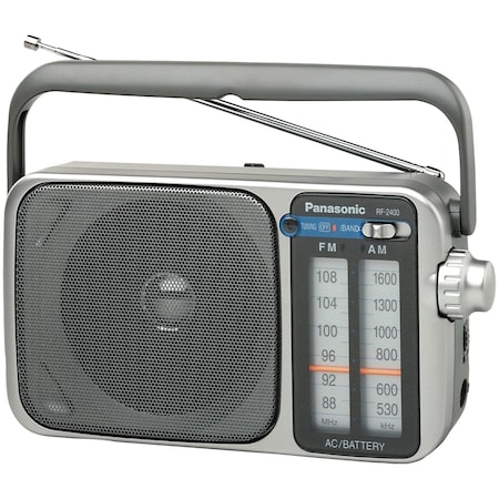 Panasonic AM/FM AC/DC Portable Radio RF-2400